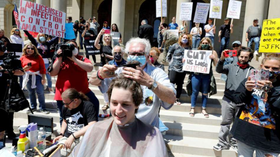 "Aktion Haarschnitt" in Michigan gegen Corona-Regeln