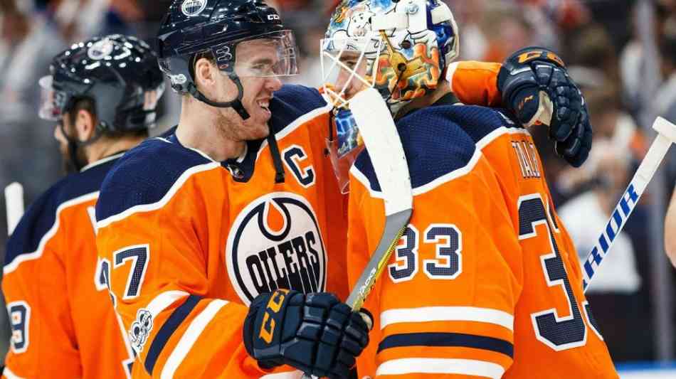 NHL: Edmonton Oilers beenden Niederlagenserie ohne Draisaitl