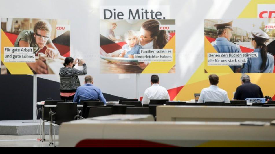 Merkel nicht auf ersten Motiven von CDU-Großplakaten