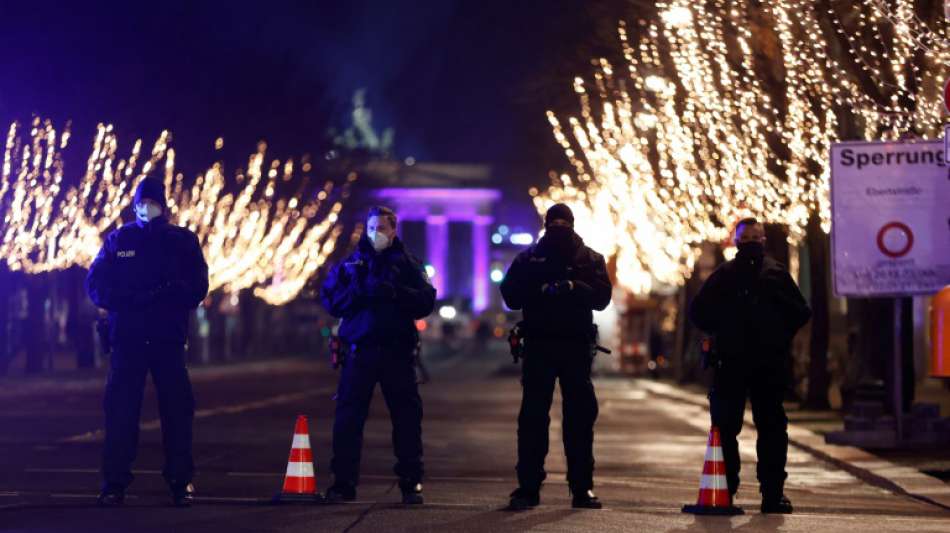 Berliner Polizei verzeichnet zu Silvester nur wenige Verstöße gegen Auflagen