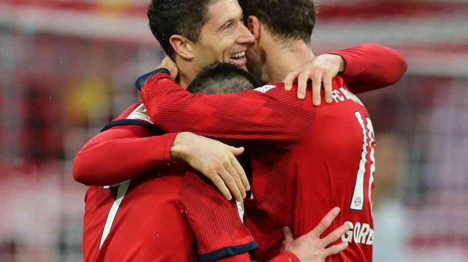 Bundesliga: Bayern lösen BVB an der Tabellenspitze ab