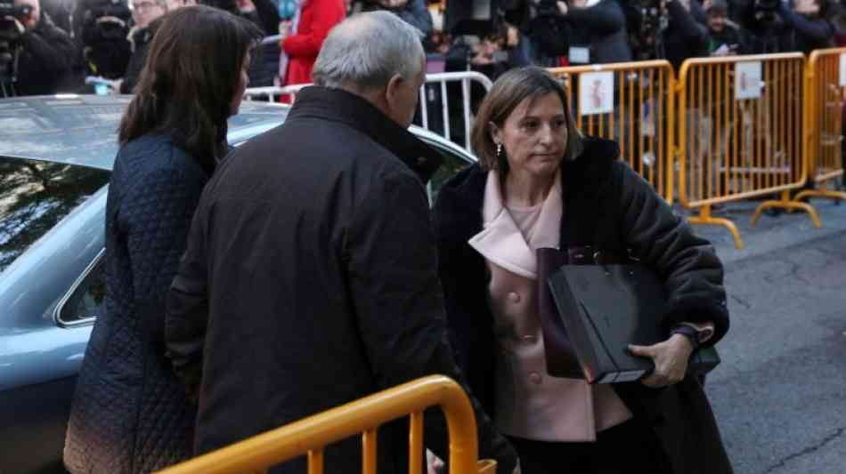Spanien: Abgesetzte katalanische Parlamentspr