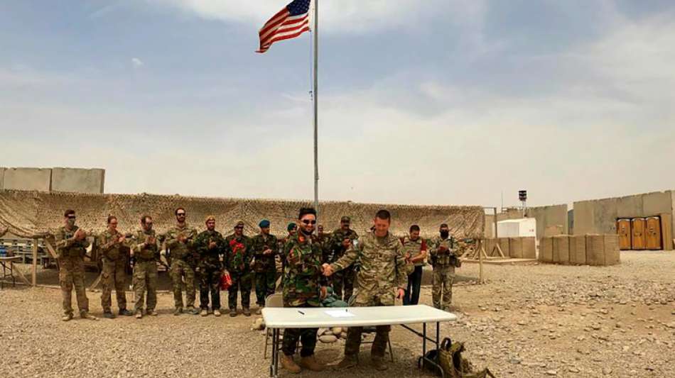 Pentagon sieht Abzug aus Afghanistan von Gefechten am Wochenende nicht bedroht