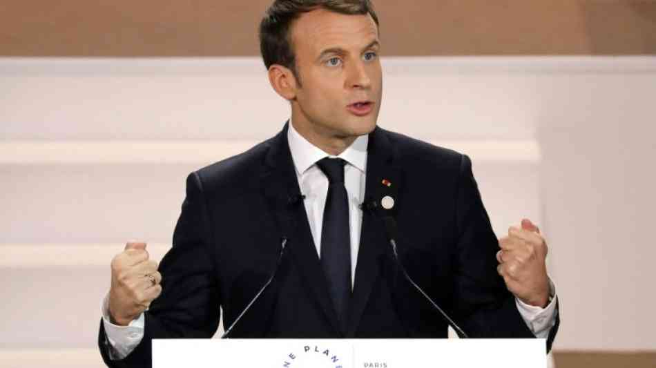 Umwelt: Macron warnt vor Scheitern der Klimaziele von Paris