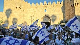 Mehr als 30 Verletzte bei "Flaggenmarsch" in Jerusalem