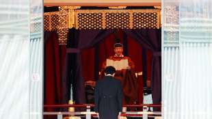 Japans neuer Kaiser Naruhito verkündet offiziell seine Inthronisierung