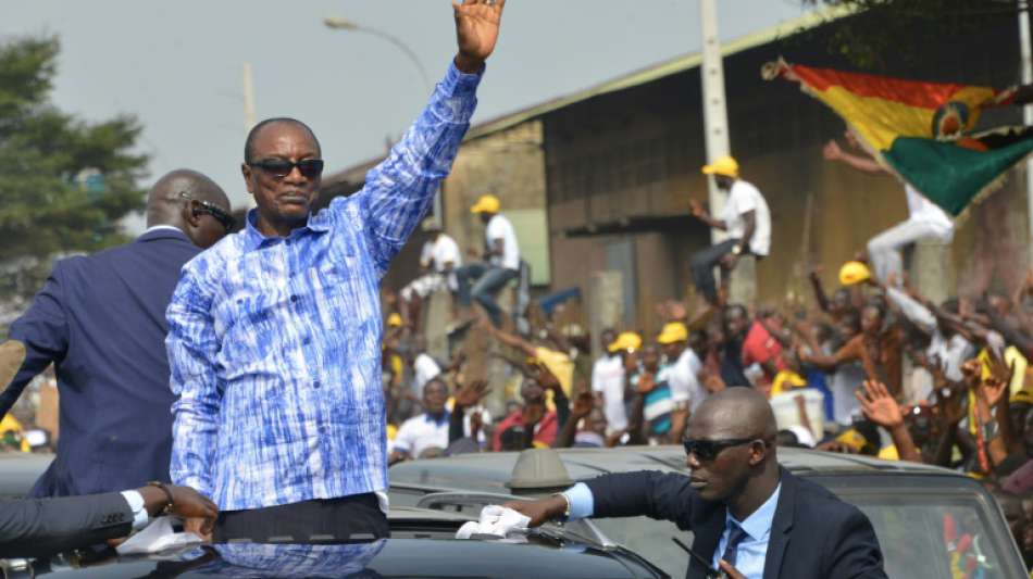 Guineas Staatschef Condé kandidiert für dritte Amtszeit