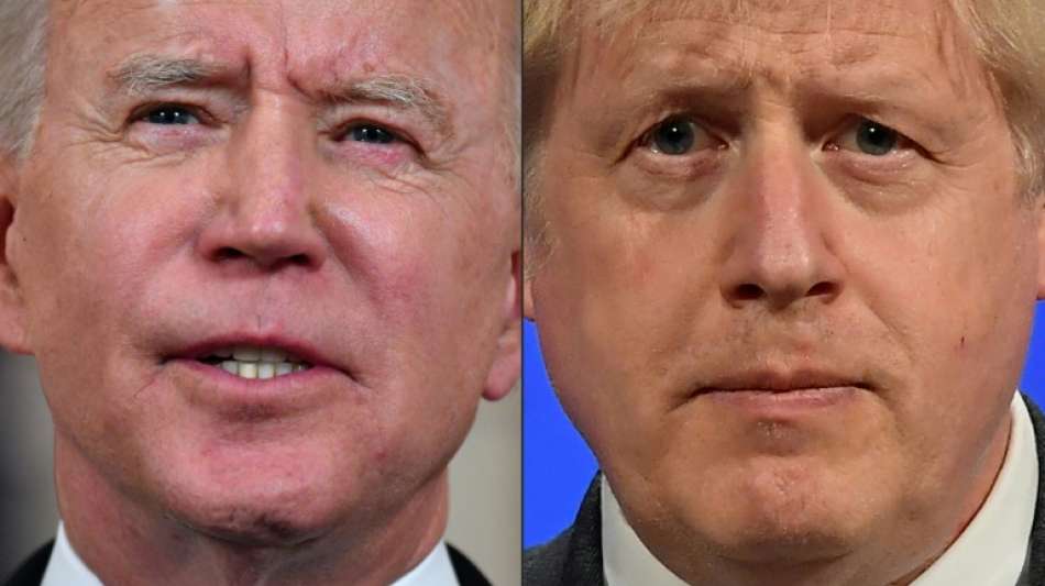 Britischer Premier Johnson empfängt US-Präsident Joe Biden in Carbis Bay