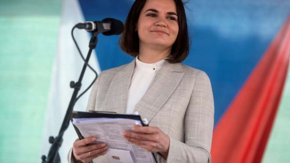 Tichanowskaja fordert weiteren Druck der USA auf Regierung in Minsk