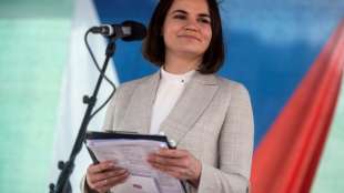 Tichanowskaja fordert weiteren Druck der USA auf Regierung in Minsk