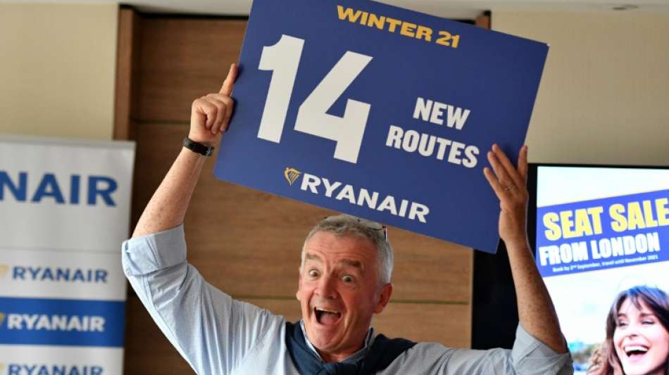 Ryanair steigert Umsatz in sechs Monaten um 83 Prozent - Verlust verringert