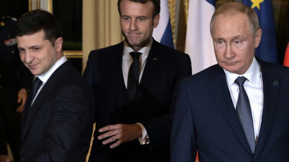 Erstes bilaterales Treffen zwischen Putin und Selenskyj in Paris