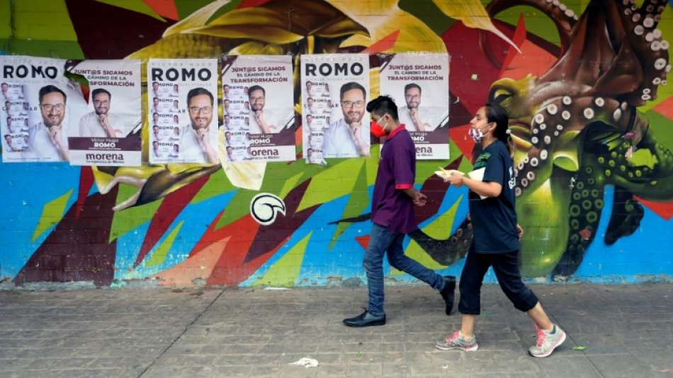 Stimmungstest f&uuml;r Pr&auml;sident L&oacute;pez Obrador bei Parlamentswahl in Mexiko