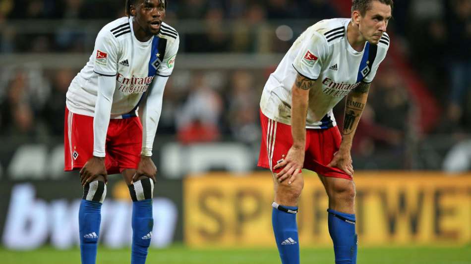 HSV verspielt Sieg in Überzahl, Bielefeld und Stuttgart gewinnen