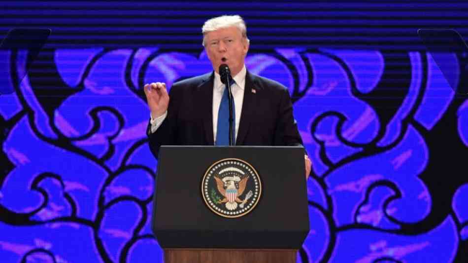 Trump ruft bei asiatisch-pazifischem Gipfel zu mehr Protektionismus auf