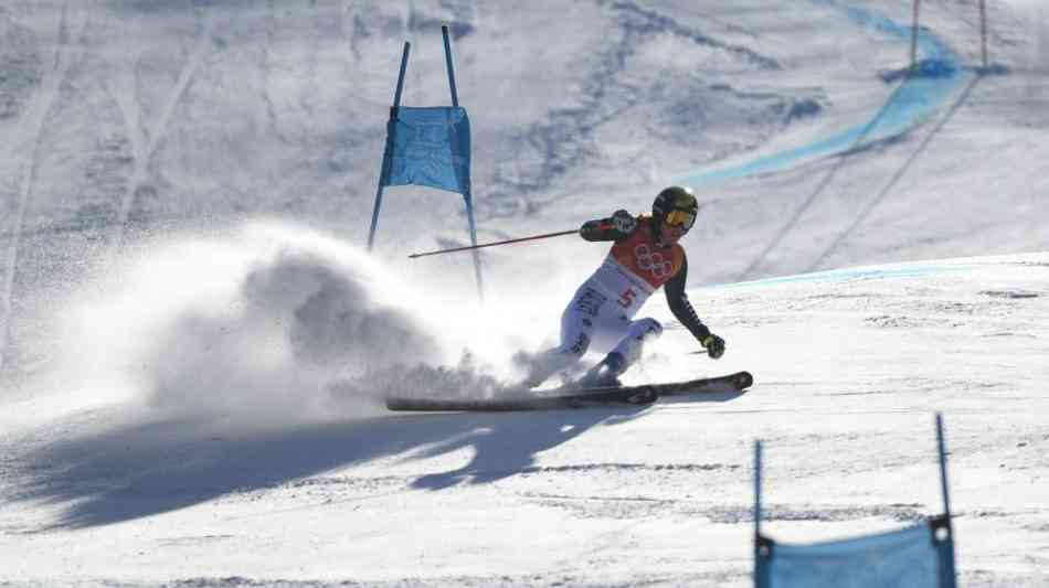 Riesenslalom: Rebensburg nach erstem Durchgang nur Achte