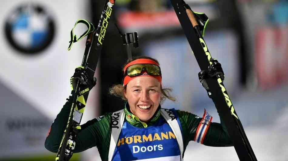 Biathlon: Dahlmeier holt Bronze im WM-Sprint - Kuzmina gewinnt 