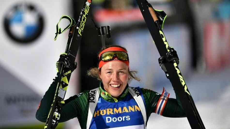 Biathlon: Dahlmeier holt Bronze im WM-Sprint - Kuzmina gewinnt