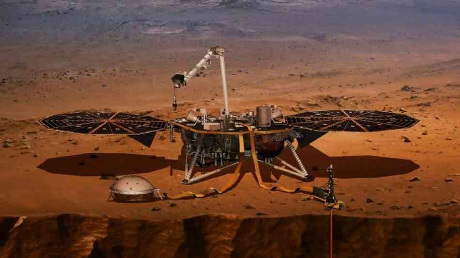 NASA: Raumsonde InSight ist auf ihrem weiten Weg zum Mars