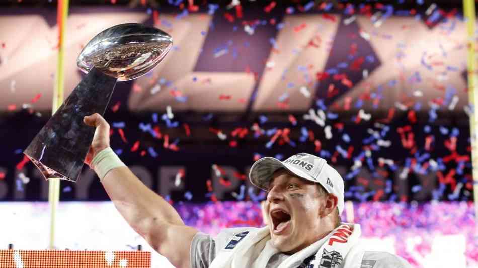 NFL: Patriots-Star Gronkowski hört auf