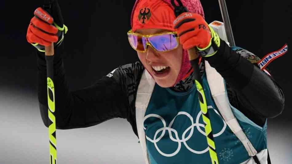 Zweite Goldmedaille: Biathletin Dahlmeier siegt auch in der Verfolgung