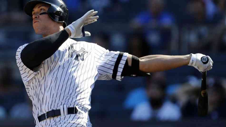 50. Homerun: Rookie Judge bricht MLB-Rekord