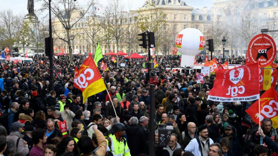 Hunderttausende demonstrieren in Frankreich gegen Rentenreform