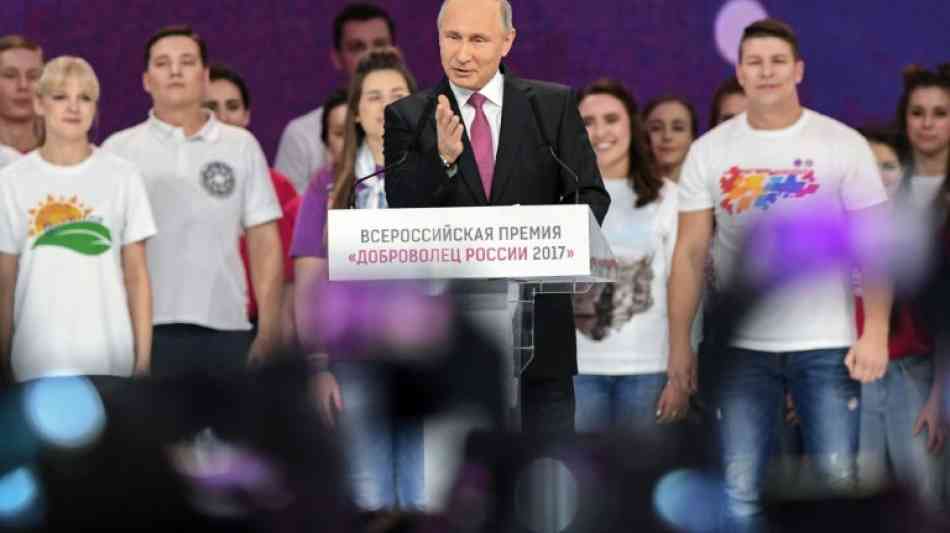 Putin kandidiert 2018 viertes Mal f