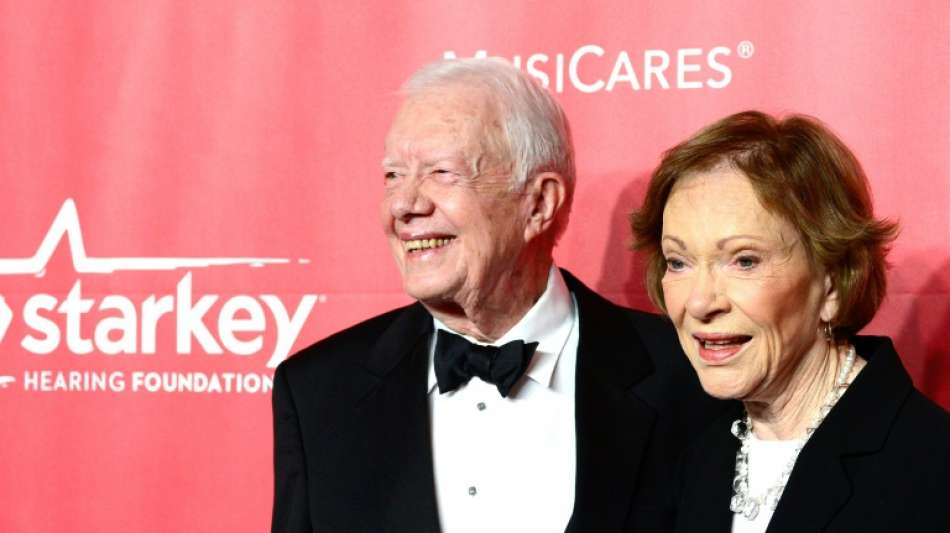 Jimmy und Rosalynn Carter feiern 75. Hochzeitstag