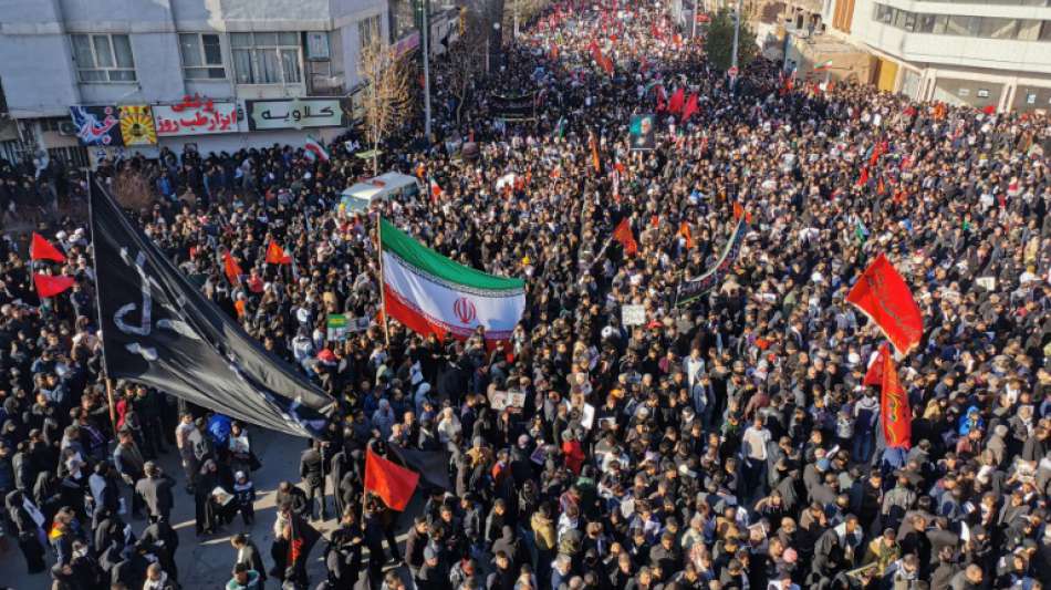 Massenpanik mit dutzenden Toten überschattet Trauerfeier für iranischen General