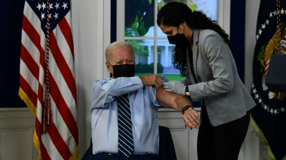 Biden hat Auffrischungsimpfung gegen Coronavirus bekommen