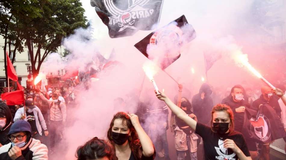 Demonstrationsaufruf gegen Rechtsextreme in Frankreich