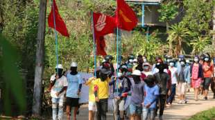 Bombenexplosion vor Militär-Bankfiliale in Myanmar - ein Verletzter