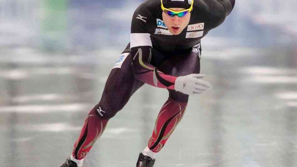 Eisschnelllauf: Nico Ihle sprintet beim Weltcup-Auftakt auf Platz zwei