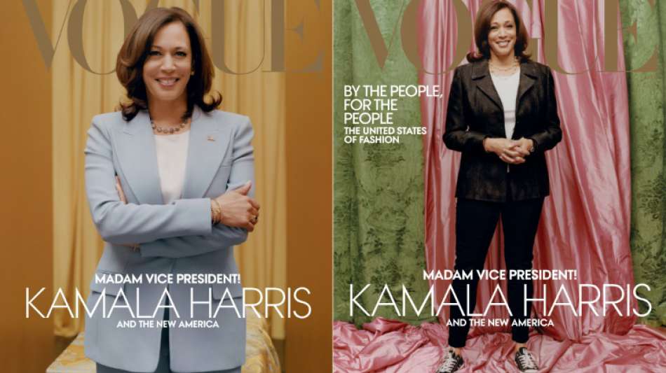"Vogue" kündigt Sonderausgabe mit zweitem Bild von Kamala Harris an 