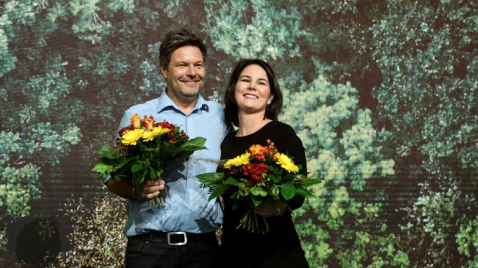 Grüne stärken ihr Spitzenduo - Rekordergebnis für Baerbock