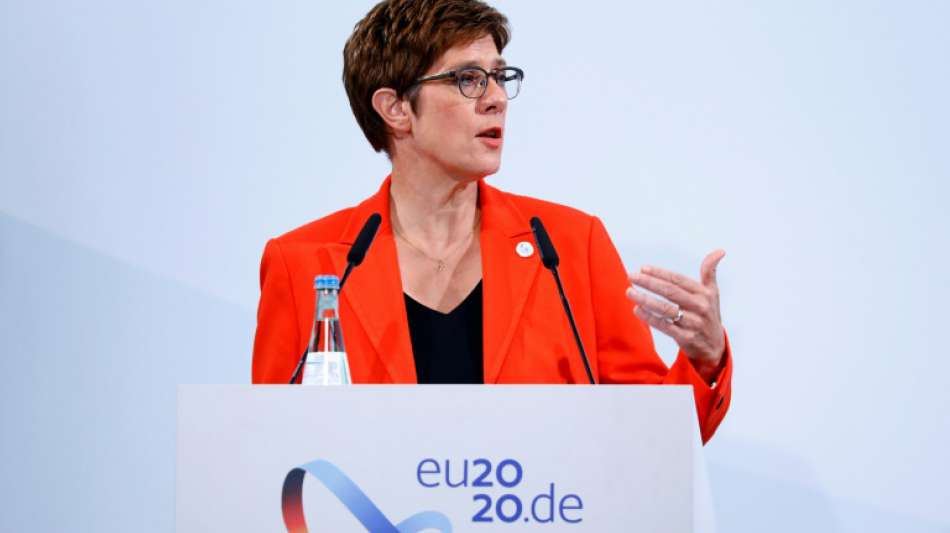 Kramp-Karrenbauer kritisiert Manöver im Gasstreit im Mittelmeer