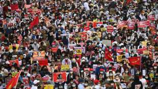Gr&ouml;&szlig;te Proteste gegen die Milit&auml;rjunta in Myanmar seit Tagen