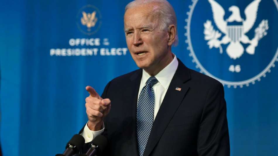 Biden verurteilt Kapitol-Unruhen als einen der "düstersten Tage" für die USA