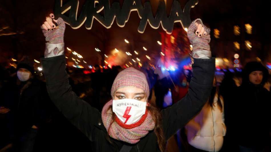 Erneut Proteste in Polen gegen verschärftes Abtreibungsrecht