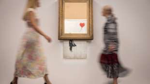 Halb geschreddertes Banksy-Kunstwerk wird wieder versteigert