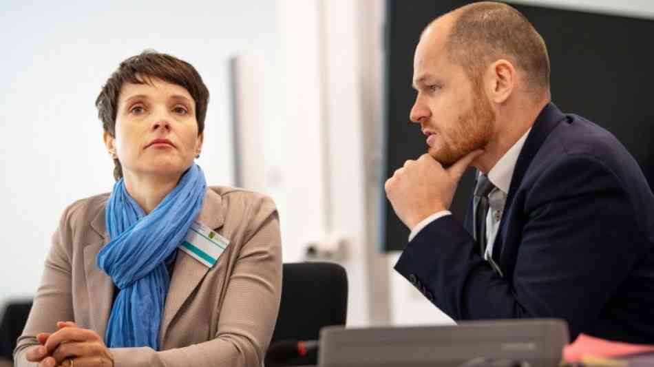 Urteil in Prozess gegen frühere AfD-Vorsitzende Petry erwartet