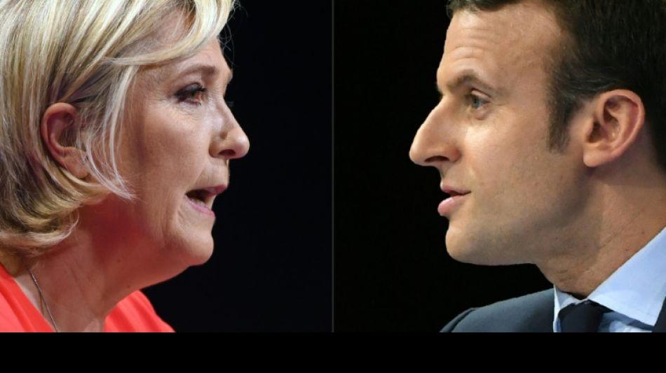 Macron und Le Pen treten vor Stichwahl in TV-Duell gegeneinander an