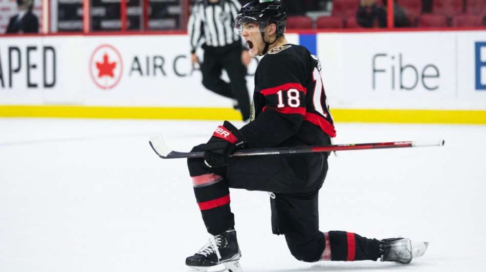 NHL: Stützle mit zwölftem Saisontor bei Ottawa-Sieg
