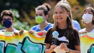 Greta Thunberg an Spitze von Klimaprotestmarsch in Mailand