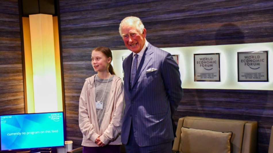 Prinz Charles appelliert im Kampf gegen den Klimawandel an Davos-Teilnehmer