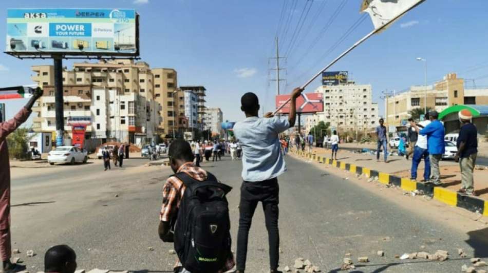 Proteste gegen Milit&auml;rputsch im Sudan gehen weiter