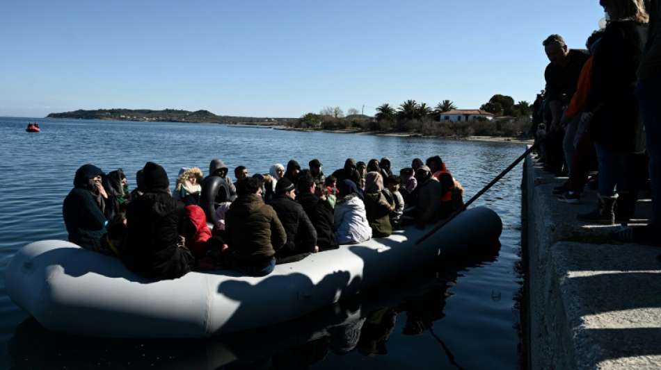 Bewohner der griechischen Insel Lesbos lassen Migranten nicht an Land