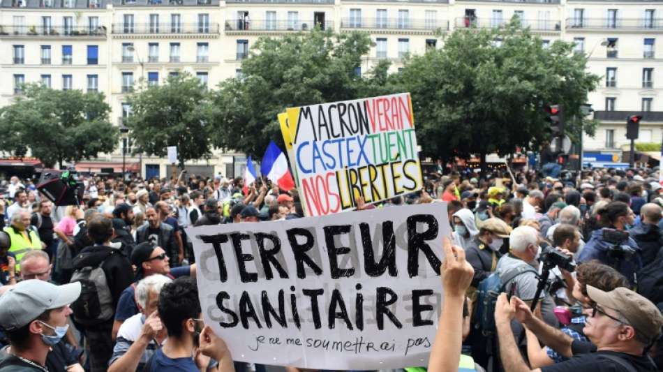 Erneut Demonstrationen in Frankreich gegen Gesundheitspass und Impfpflicht