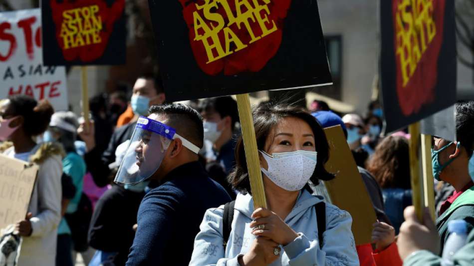 Proteste gegen anti-asiatischen Rassismus in den USA